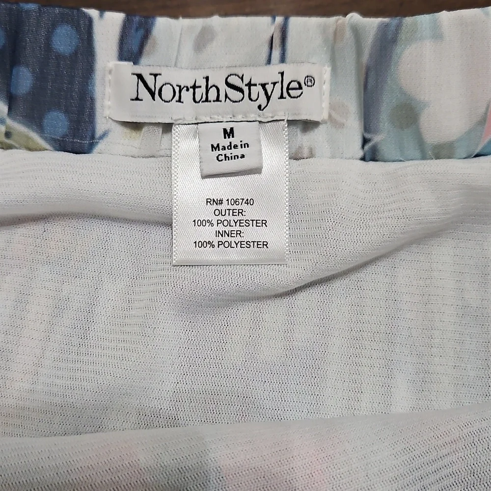 NorthStyle Multicolor Floral A-Line Skirt